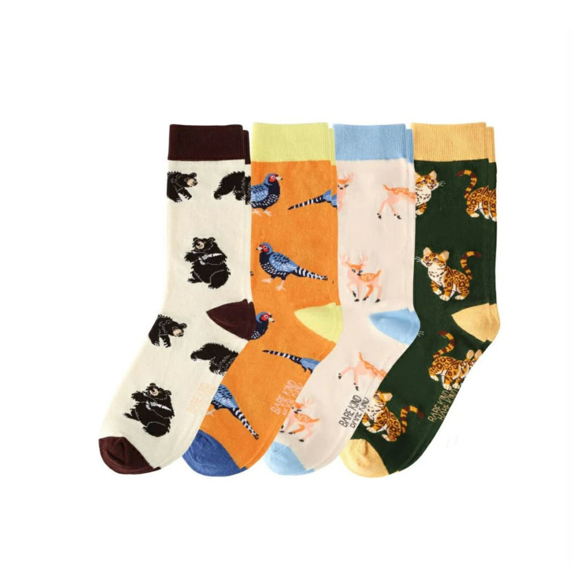 Bare Kind x The Wellery 台灣野生動物四雙禮盒組