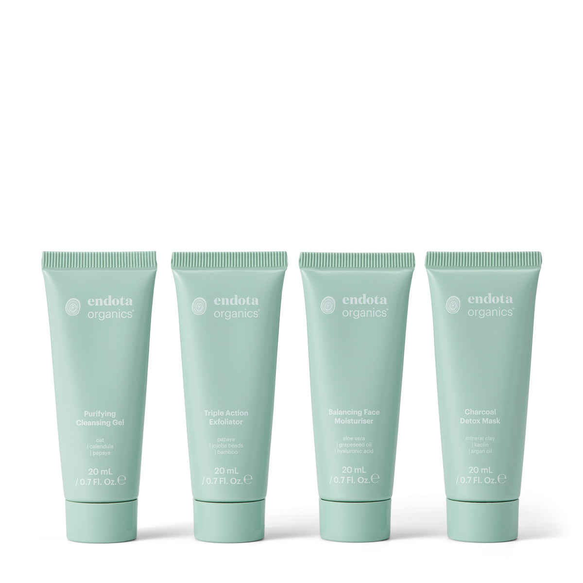 有機面部輕盈平衡旅行組合