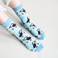 Bare kind 竹纖維襪__成人/ 北極海鸚