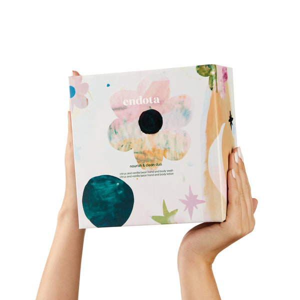 柑橘香草豆暖香淨潤禮盒