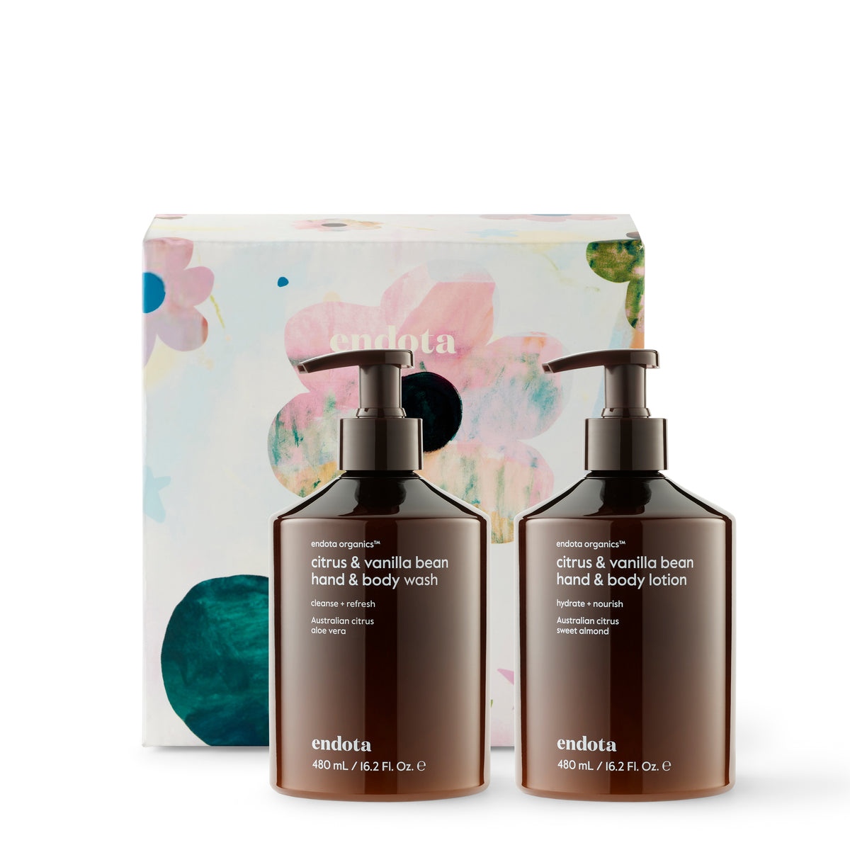 柑橘香草豆暖香淨潤禮盒